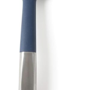 Calphalon Prime Stainless Steel Slotted Kitchen Spoon/Skimmer W/Navy Blue Silicone Head