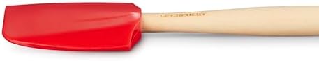 Le Creuset Silicone Craft Series Medium Spatula, 11 1/8" x 2 1/4", Cerise - Image 3
