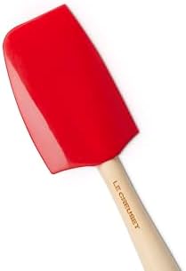 Le Creuset Silicone Craft Series Medium Spatula, 11 1/8" x 2 1/4", Cerise - Image 4