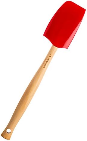 Le Creuset Silicone Craft Series Medium Spatula, 11 1/8" x 2 1/4", Cerise - Image 7